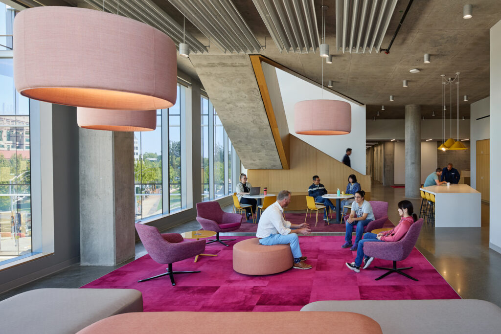 Inside Aggie Square