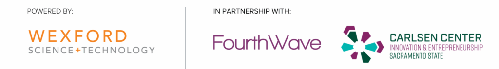wexford logo forthwave logo and carlsen ceter logo
